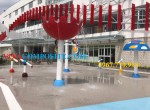 Cây nấm ngược phun nước hồ bơi 