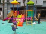Bộ cầu trượt trẻ em ngoài trời