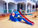 Cầu trượt trẻ em, cầu trượt con voi giá rẻ