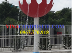 Cây nấm ngược phun nước hồ bơi 
