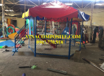 Nhà bóng cầu trượt trẻ em