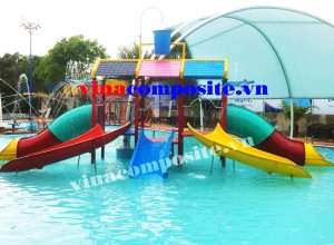 đồ chơi liên hoàn cầu trượt nước