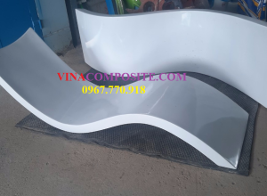 Ghế nằm hồ bơi bằng composite