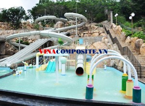 Máng trượt công viên nước giải trí 