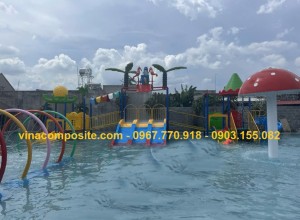 Nhà chơi liên hoàn máng trượt nước