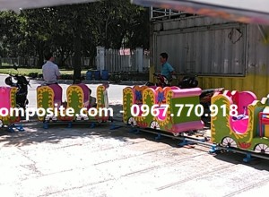 Tàu lửa điện 4 toa trẻ em