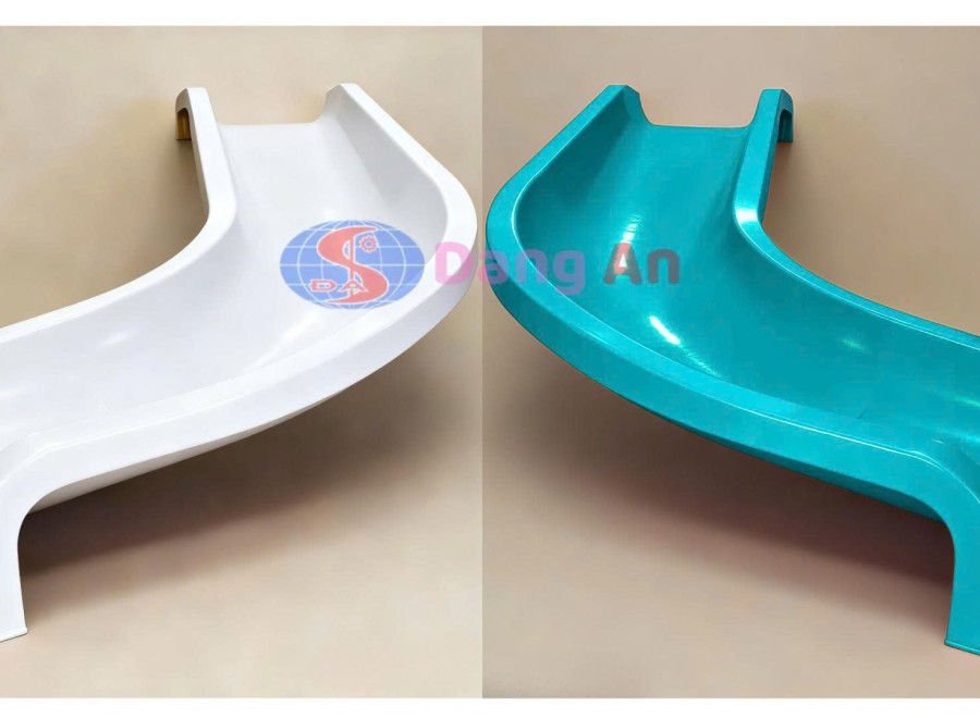 Bán lẻ máng trượt cong lơi trẻ em