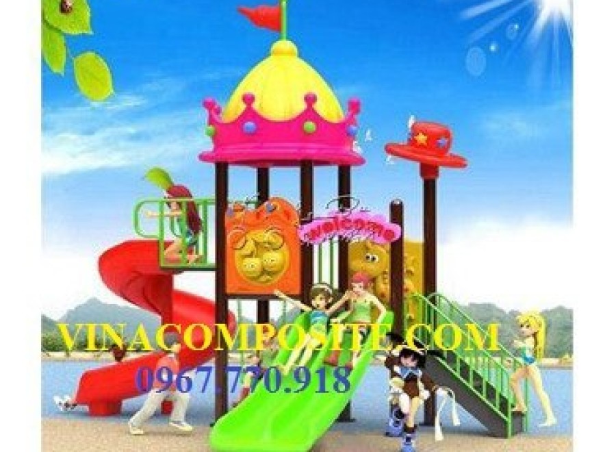 cầu trượt liên hoàn cao cấp nhập khẩu