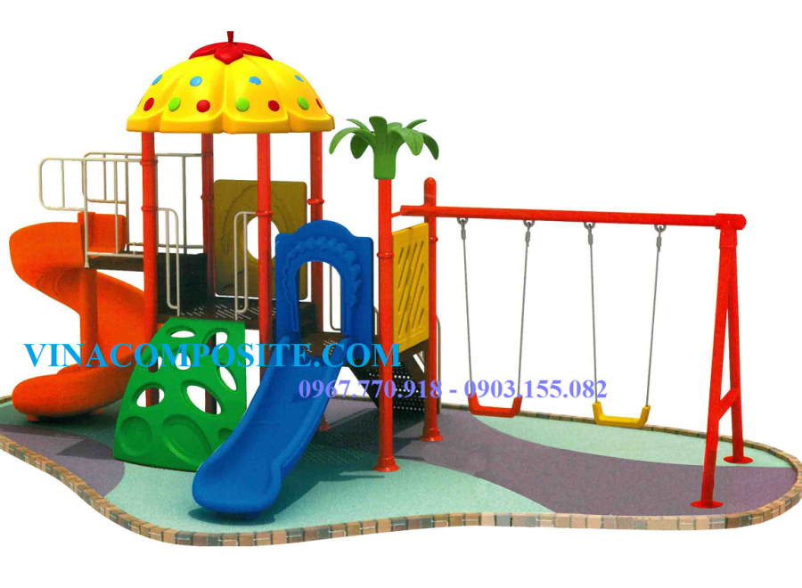 Cầu trượt trẻ em ngoài trời nhập khẩu
