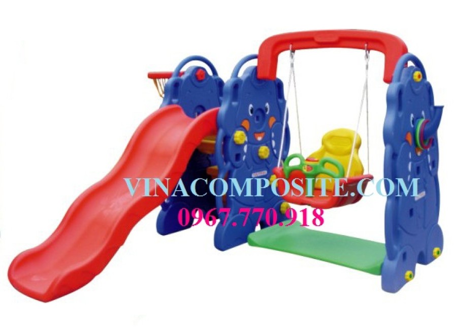 Cầu trượt xích đu nhập khẩu nguyên bộ