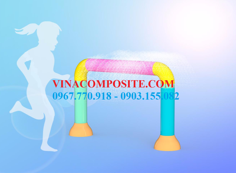 Cổng phun nước bằng composite