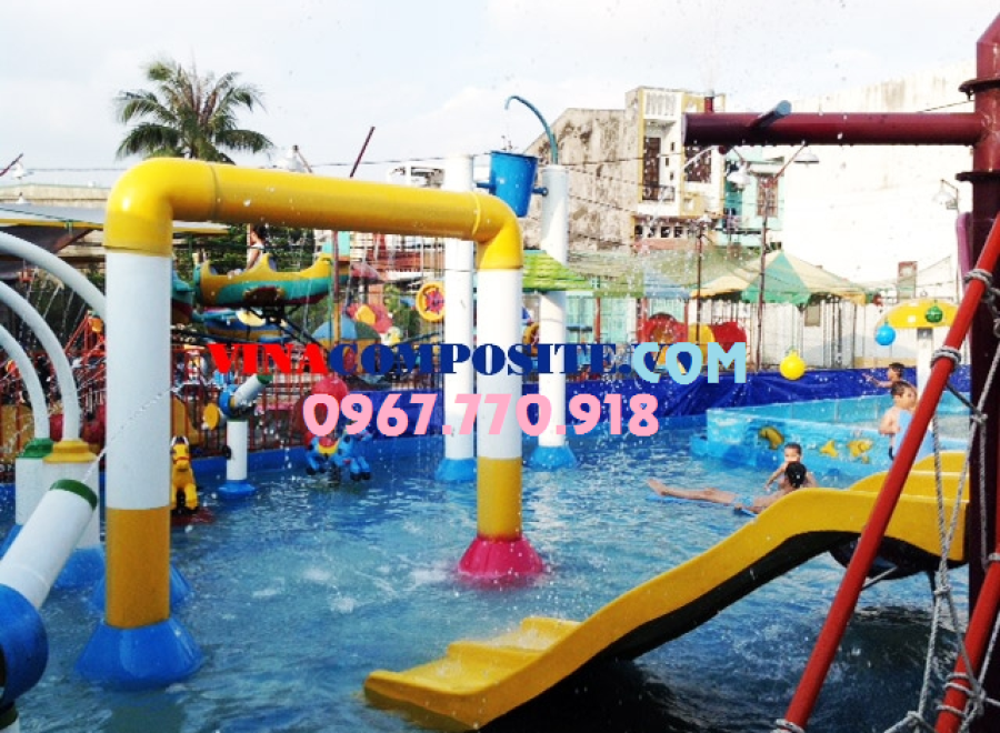 Cổng phun nước sân chơi nước