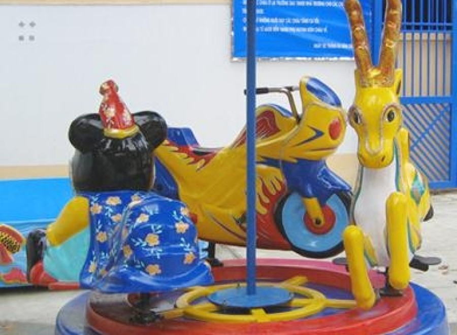 Đu quay mâm  cho bé giá rẻ