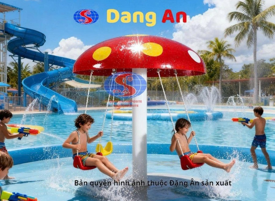 Đu quay xích đu dưới nước
