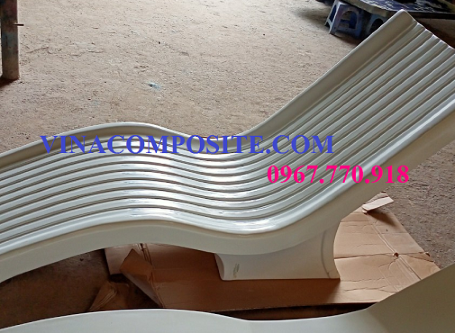 Ghế bãi biển nhựa composite