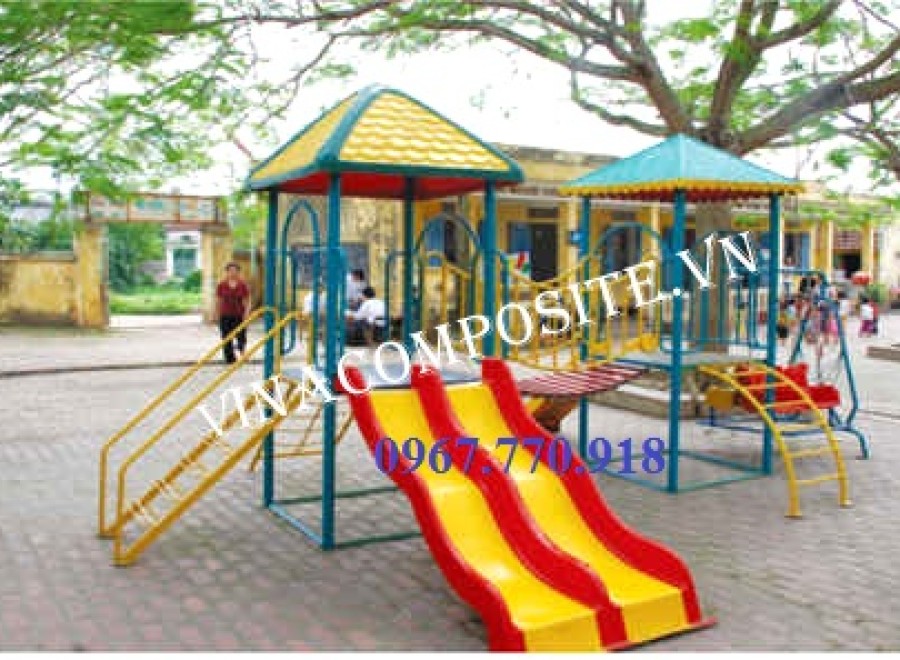 Liên hoàn cầu trượt xích đu