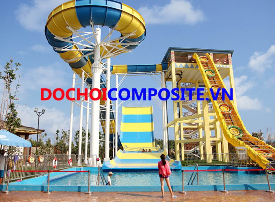  Máng trượt công viên nước cảm giác mạnh 