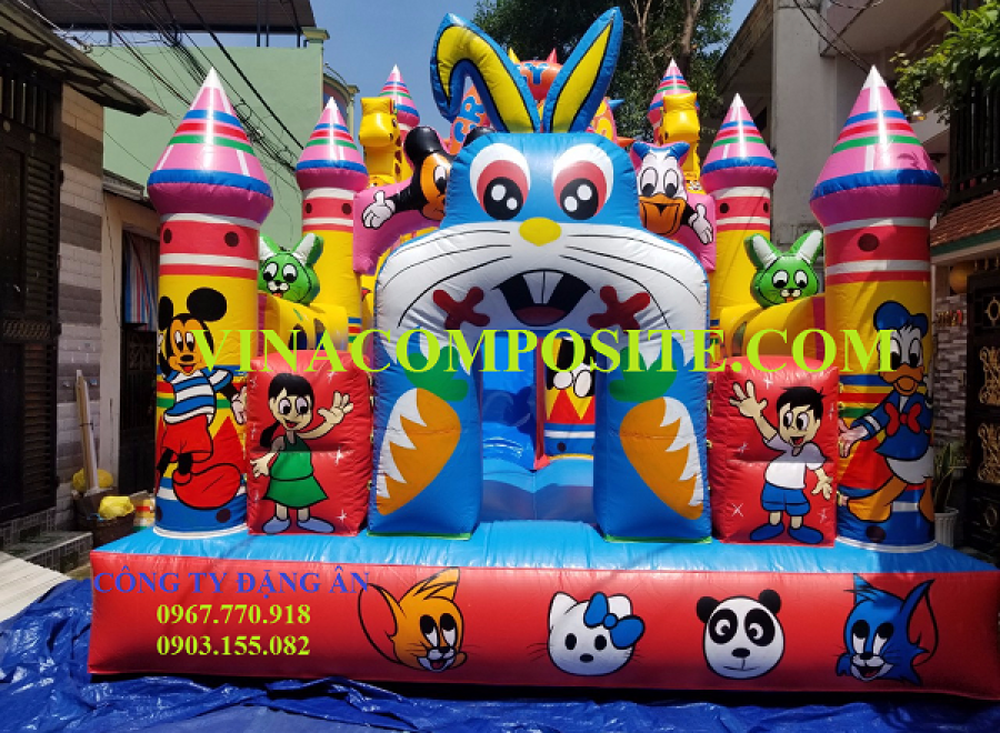 Nhà hơi mini trẻ em giá rẻ