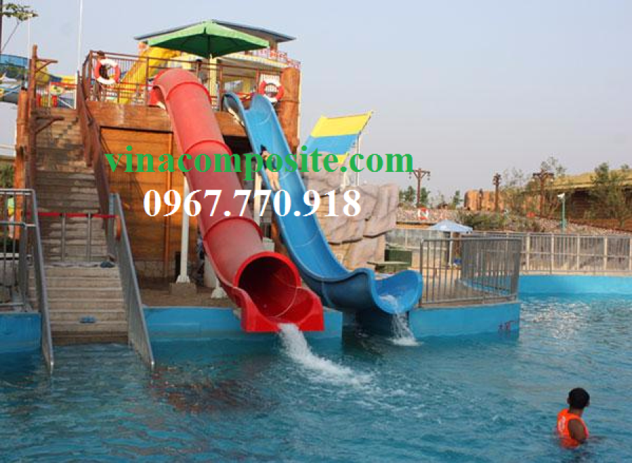Ống trượt nước hồ bơi siêu tốc 