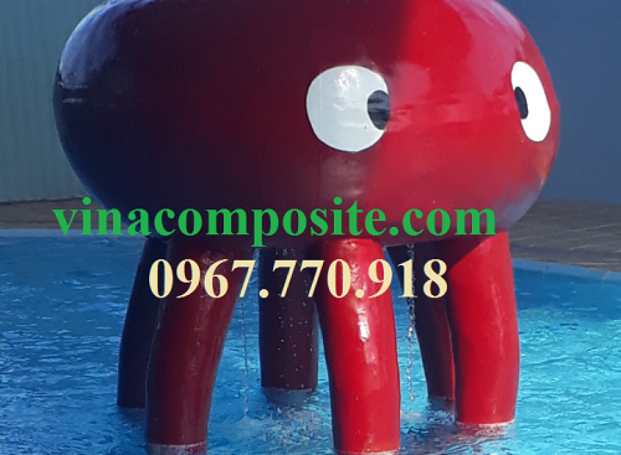 Thiết bị sân chơi nước, Bạch tuộc phun nước
