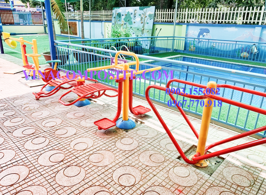 Thiết bị tập gym mầm non, bán dụng cụ thể dục cho trẻ em