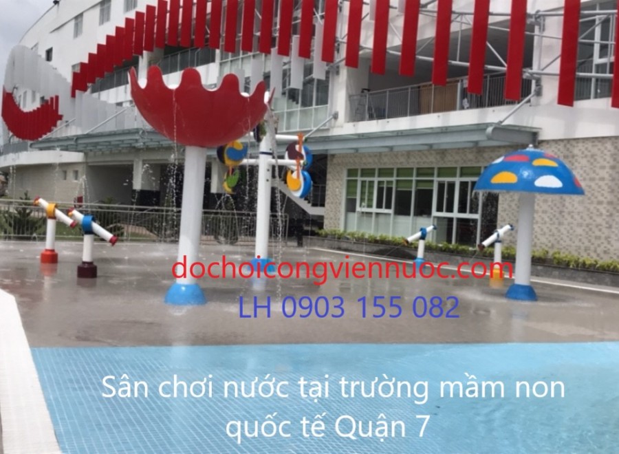 Thiết bị trò chơi sân chơi nước trẻ em