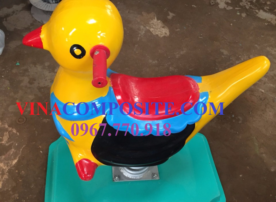 Thú nhún lò xo trường mẫu giáo